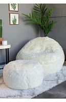 PoolCandy Air Candy Mongolian Fur Inflatable Chair