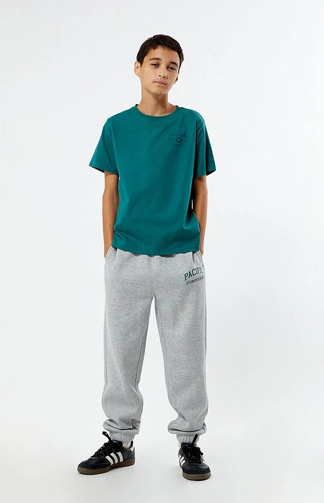 PacSun Kids Heather Grey Pacific Sunwear Sweatpants