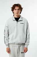 Playboy By PacSun Speed Division Quarter Zip Sweatshirt