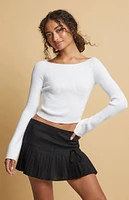 Beverly and Beck Hallie Off-The-Shoulder Sweater