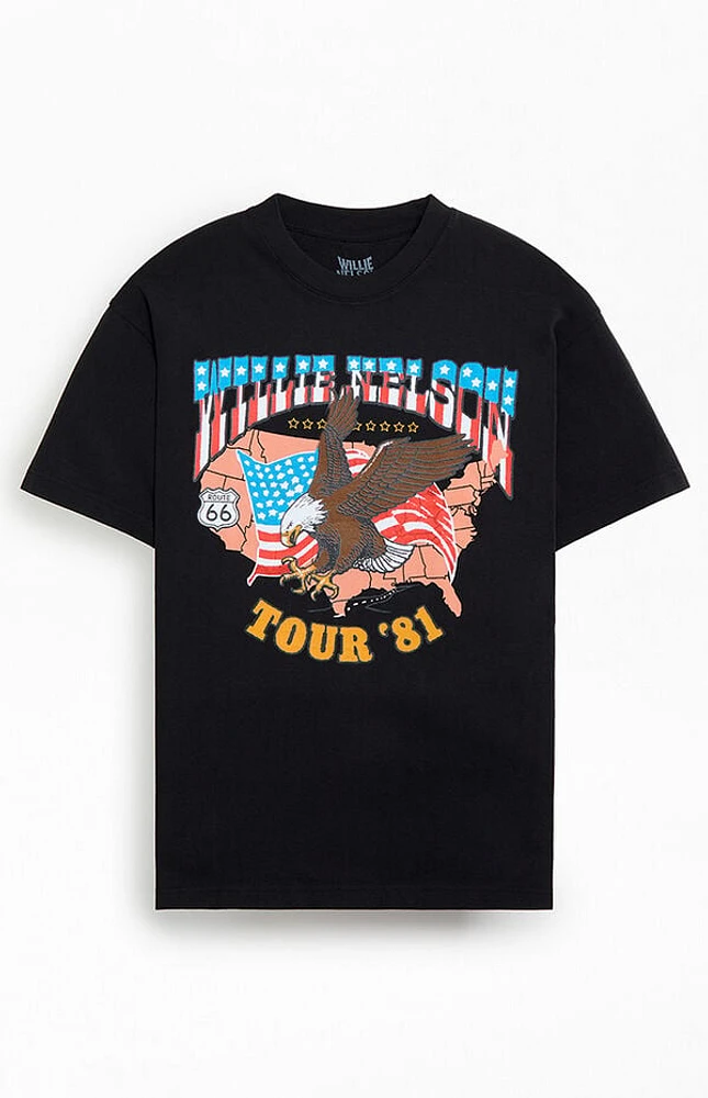 Willie Nelson USA Tour 81 T-Shirt
