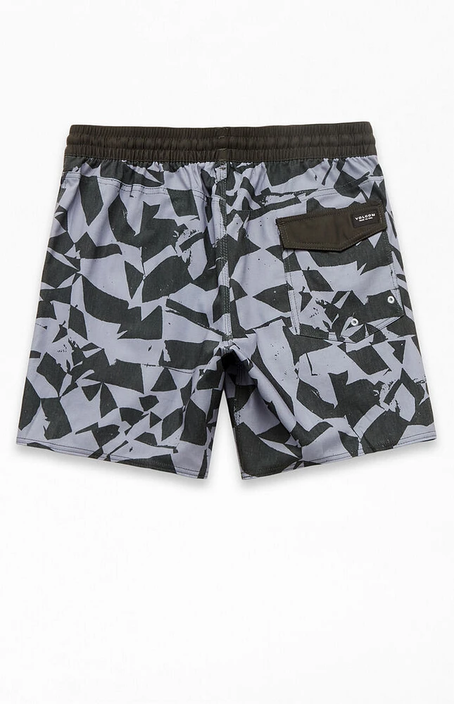 Volcom Eco Violet Center 7" Swim Trunks