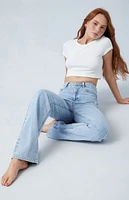 Eco Light Indigo '90s Boyfriend Jeans