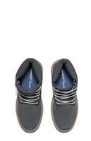 Timberland Women's Dark Blue Nubuck Stone Street 6inch Lace-Up Waterproof Boots