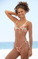 Rhythm Sierra Floral Underwire Bralette Bikini Top