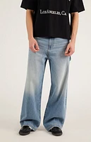 Pacsun Blake Extreme Baggy Carpenter Jeans Light Indigo