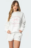 Edikted Cali Bow Sweatshirt