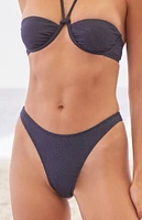 Cupshe Denim Ultra Cheeky Bikini Bottom