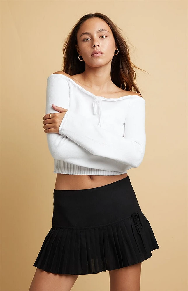 LA Hearts Lisette Off-The-Shoulder Sweater