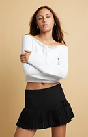 LA Hearts Lisette Off-The-Shoulder Sweater