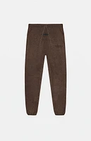 Kids Fear of God Essentials Heather Wood Sweatpants