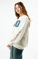 Budweiser By PacSun Denim Crew Neck Sweatshirt