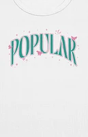 Wicked Arched Popular Text Cropped T-Shirt
