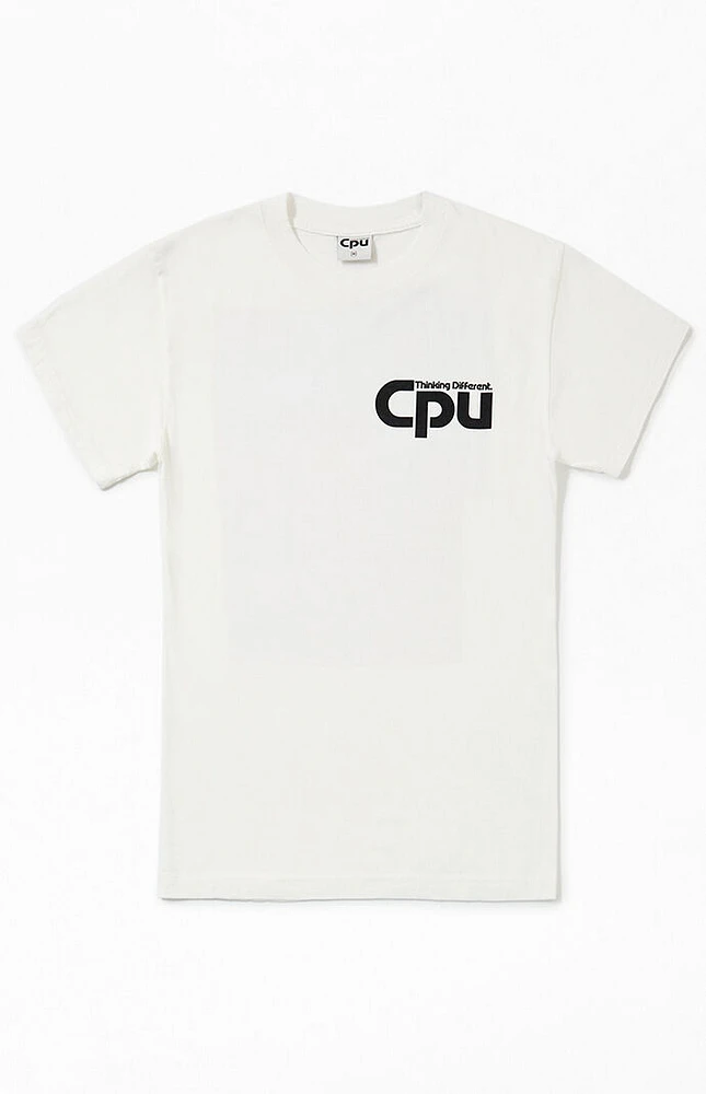Thinking Different Off White Cosmic World Oversized T-Shirt
