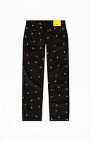 WeSC America Inc Embroidered Relaxed Fit Corduroy Pants