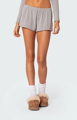Edikted Homey Pointelle Shorts