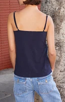 John Galt Navy Skylar Tank Top