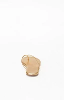 TKEES Women's Gold Metallics Sandals