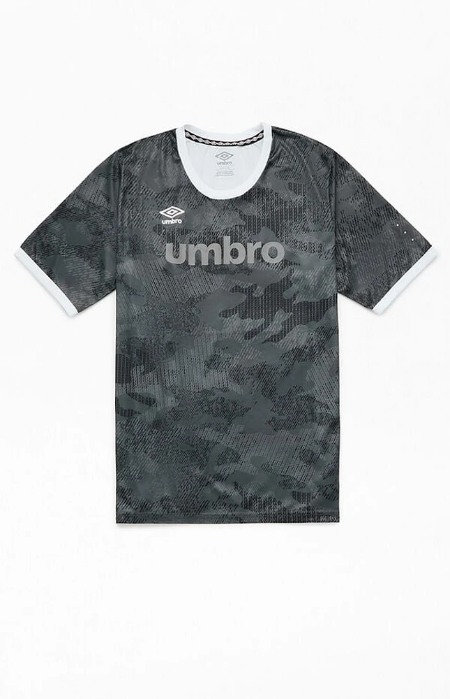 Umbro Kids Black Camo Jersey