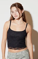 Est. PAC 1980 Gabrielle Double Lace Tank Top