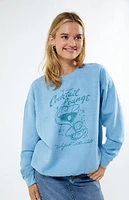 Golden Hour New York Cocktail Lounge Crew Neck Sweatshirt