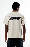 Formula 1 x PacSun Tan Logo T-Shirt