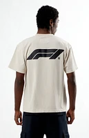 Formula 1 x PacSun Tan Logo T-Shirt