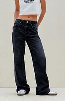 PacSun Black High Waisted Girlfriend Jeans