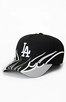 New Era LA Dodgers Flames 9FORTY Snapback Hat