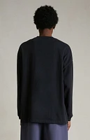 Fear of God Essentials Black Heavy Long Sleeve T-Shirt