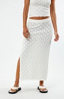 Rhythm Daisy Knit Midi Skirt