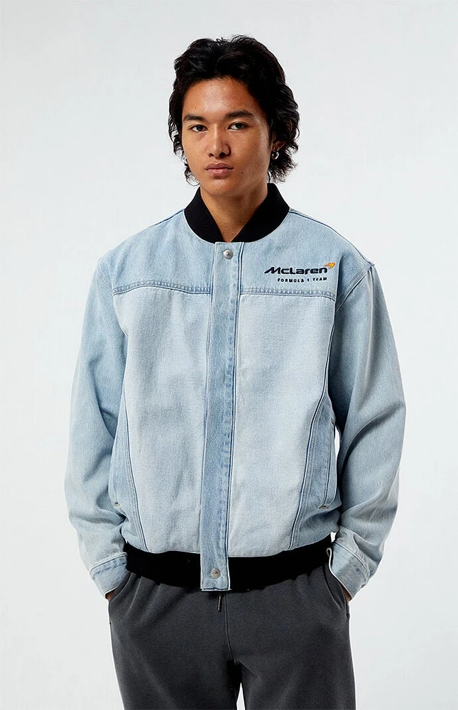 Levi's x McLaren Formula 1 Track Denim Trucker Jacket