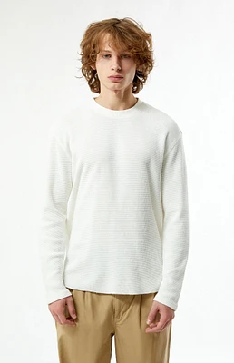 Rhythm Classic Waffle Knit Long Sleeve T-Shirt