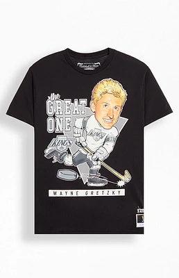 Mitchell & Ness Wayne Gretzky Caricature T-Shirt