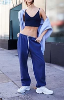 John Galt Navy Rosa Tie Sweatpants