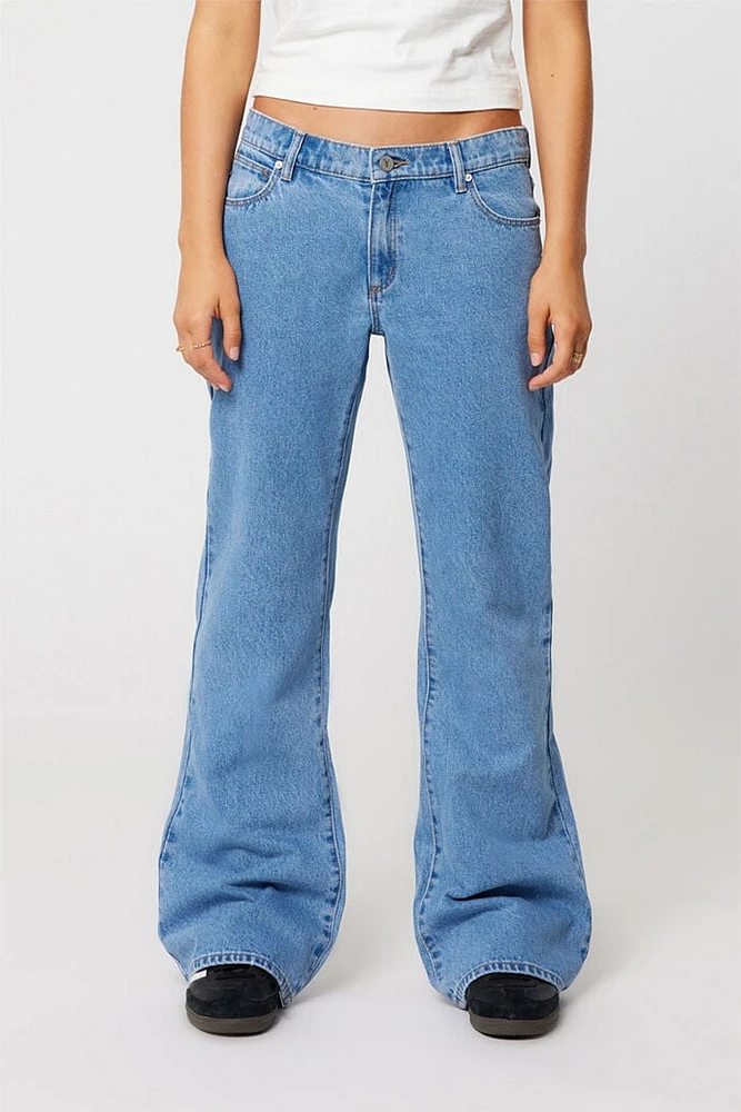 ABRAND Gigi 99 Low Baggy Flare Jeans