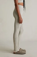 Fear of God Essentials Women's Timber High Power Ribbed Knit Leggings