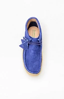 Clarks x Hidden NY Blue Suede Wallabee Cup Boots
