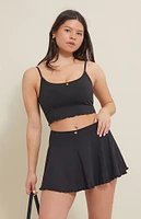 PAC 1980 Active Charmed Cropped Tank Top