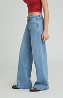 Pacsun Dark Indigo Low Rise Baggy Jeans