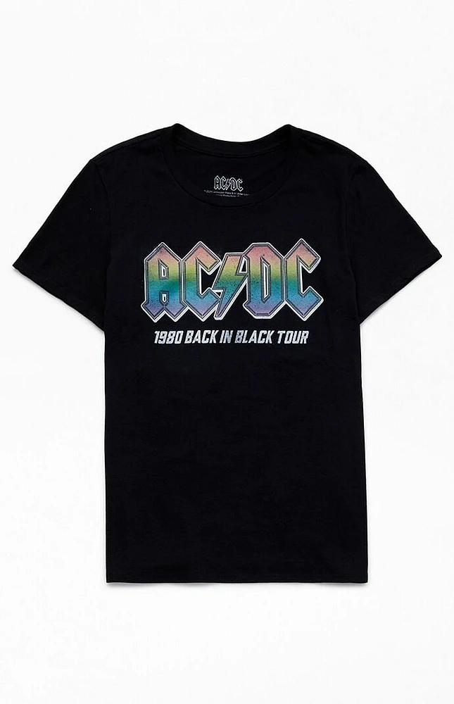 Kids AC/DC Back Black T-Shirt