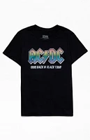 Kids AC/DC Back Black T-Shirt