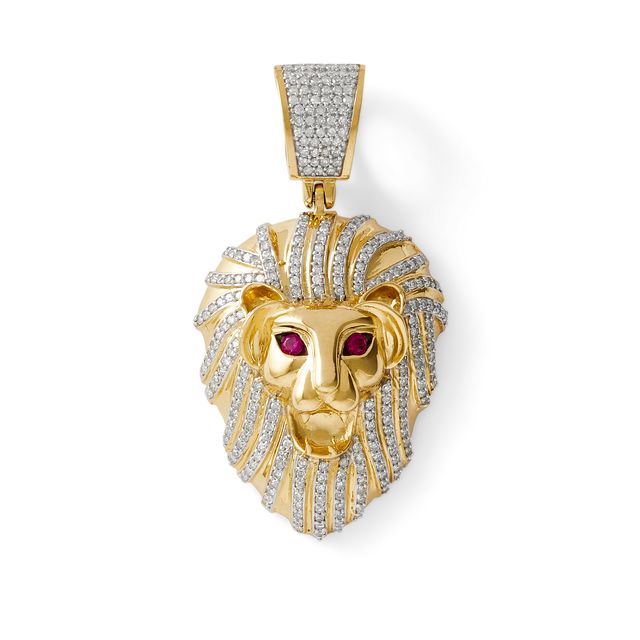 pagoda lion pendant