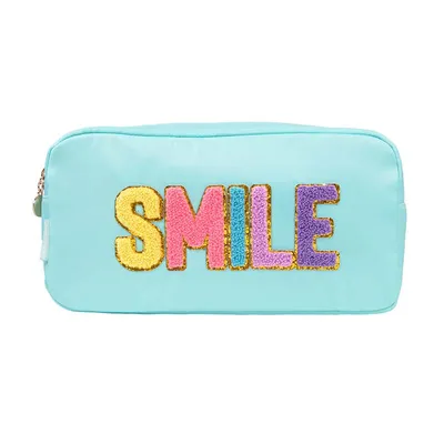 Smile Sparkle Makeup Bag