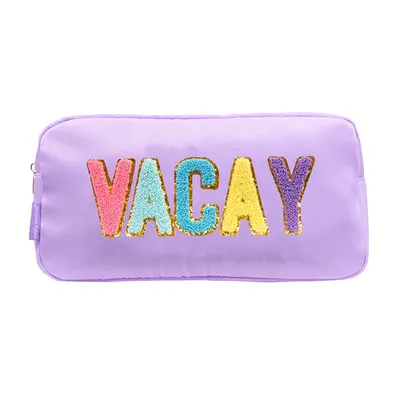 Vacay Sparkle Makeup Bag