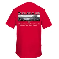 NC State Football Friends Stadium Short Sleeve T-Shirt