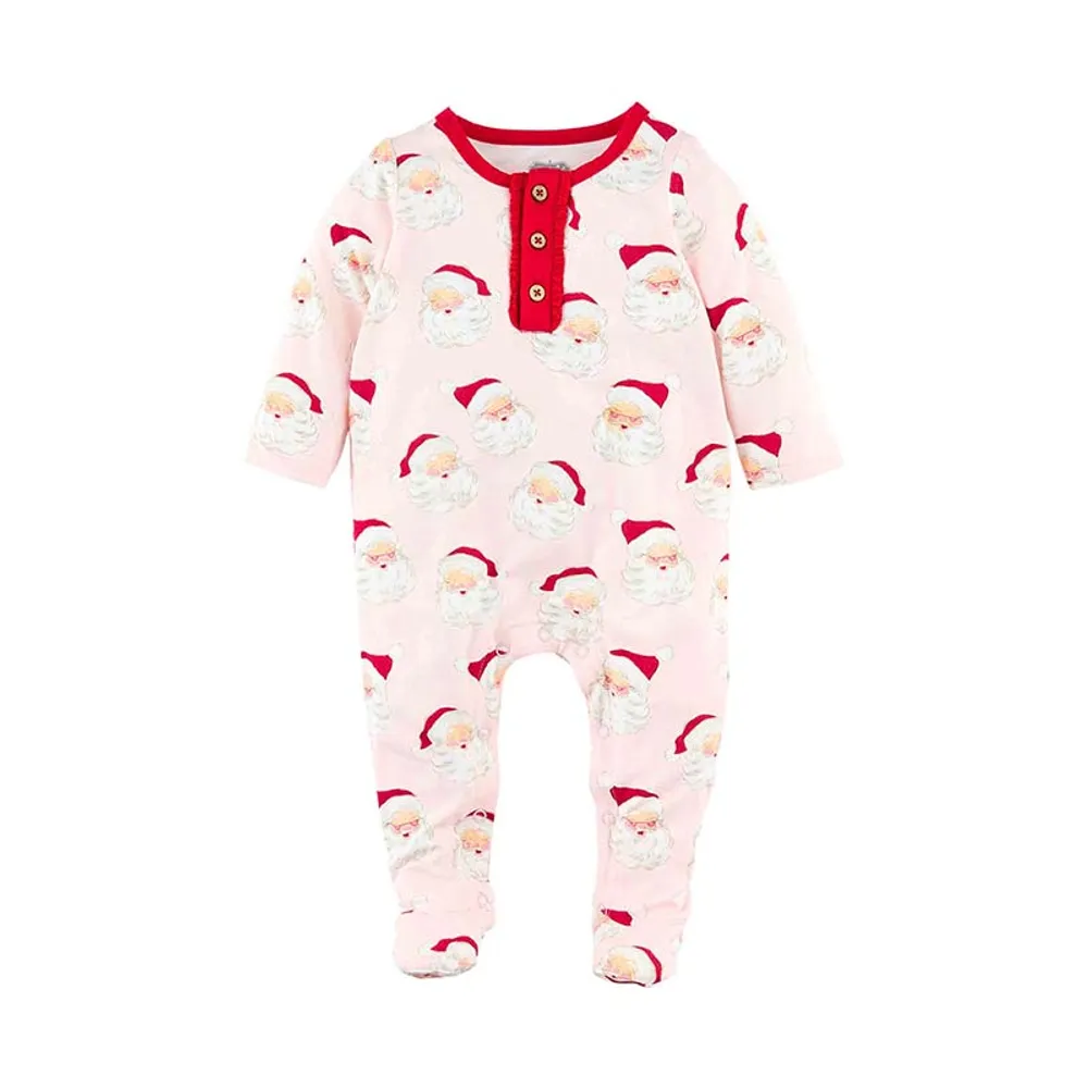 Christmas Pink Vintage Santa Sleeper