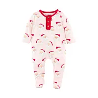 Christmas Pink Vintage Santa Sleeper