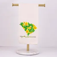 South Carolina Yellow Jasmine Hand Towel