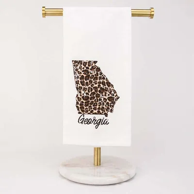 Georgia Leopard Hand Towel